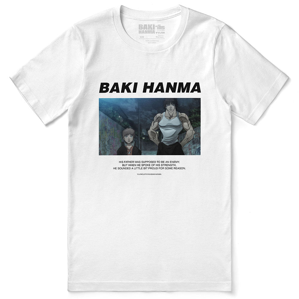 Baki Hanma Proud Son T-Shirt | Yūjin Japanese Anime Streetwear Clothing