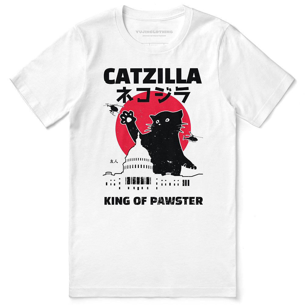 Catzilla T-Shirt | Yūjin Japanese Anime Streetwear Clothing