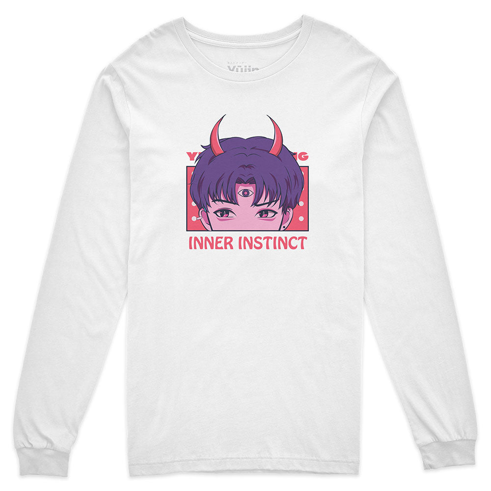 Inner Instinct Long Sleeve T-Shirt | Yūjin Japanese Anime Streetwear Clothing
